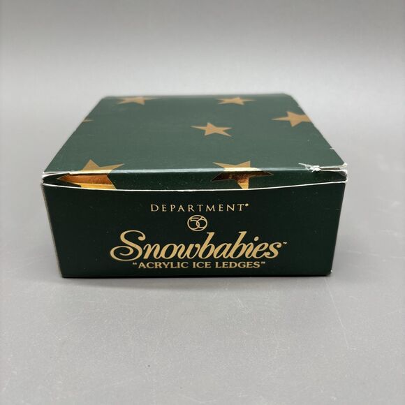 Department 56 Snowbabies Acrylic Ice Ledges Heritage Village 4.5" 56.69085 - Picture 7 of 7